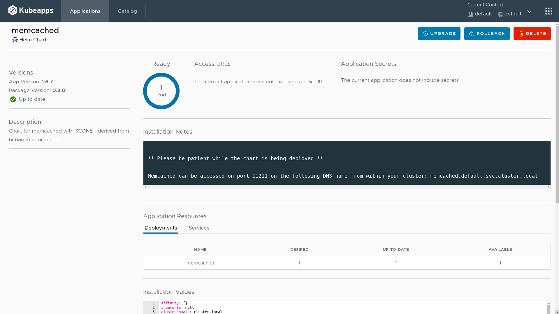 Memcached Search Result